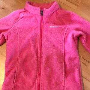 Pink toddler fleece